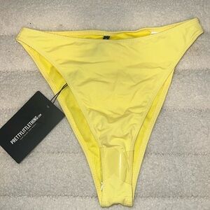 Yellow swimsuit bottoms